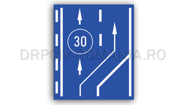 Bandă destinată circulației vehiculelor lente