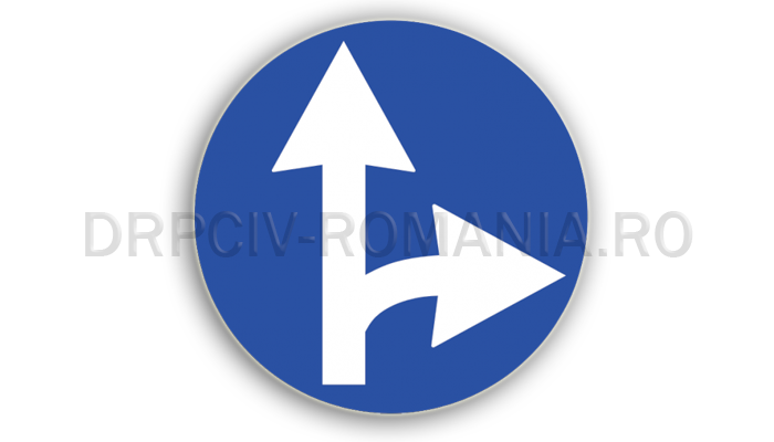 Înainte sau la dreapta