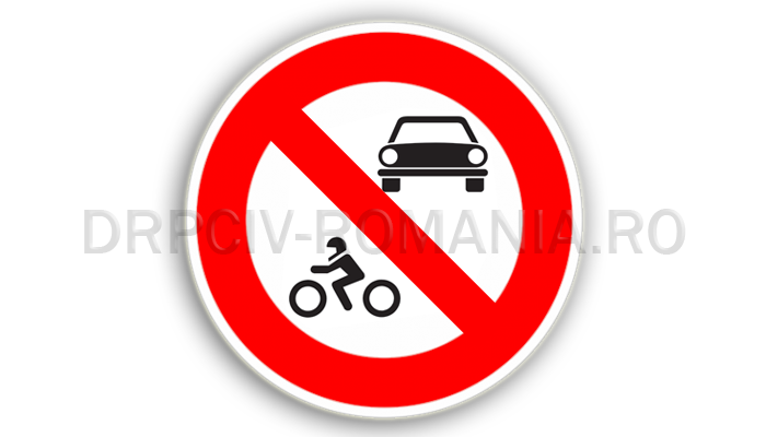Accesul interzis autovehiculelor
