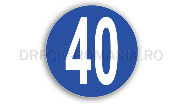 Viteza minimă obligatorie